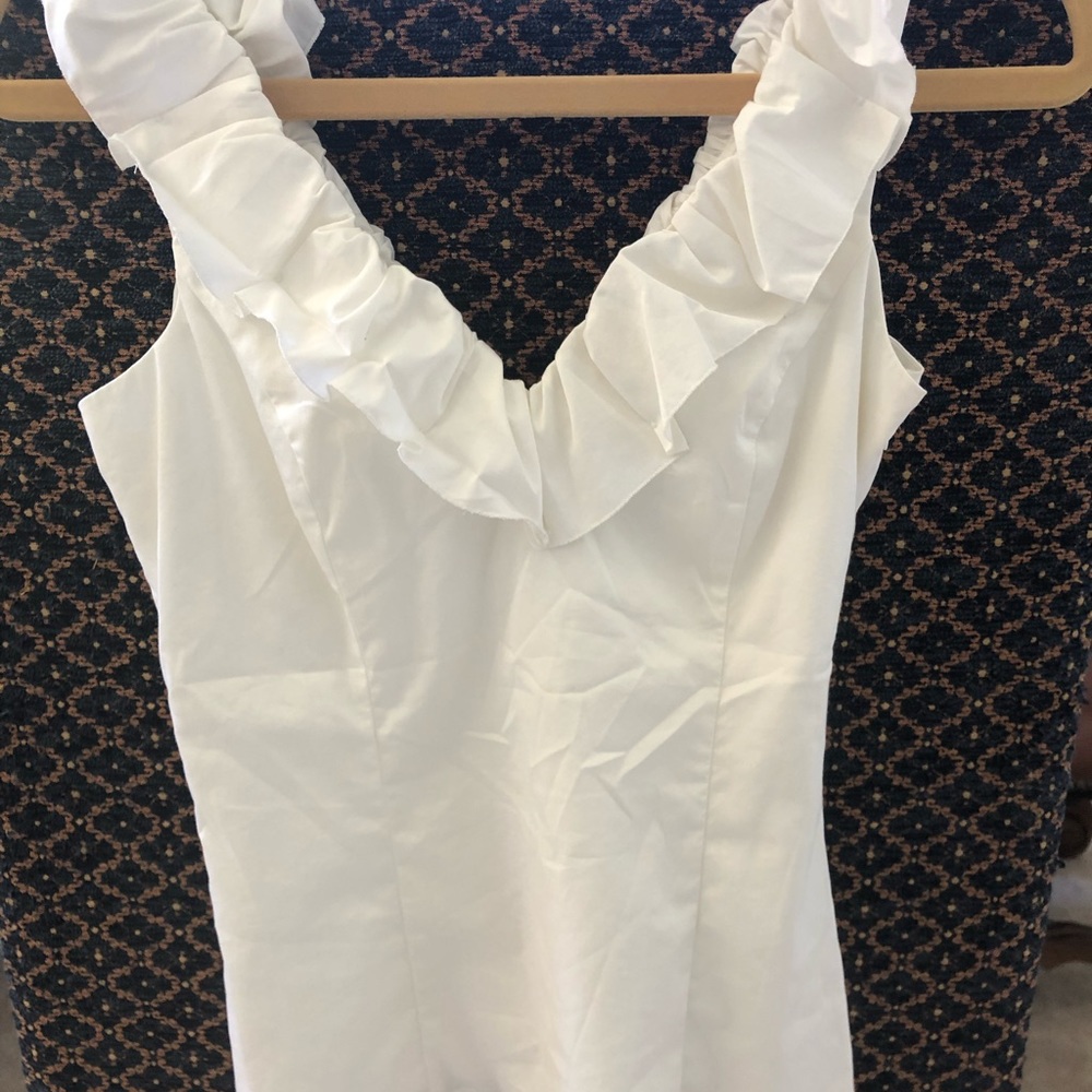 Black house white market Fitted V shirt
